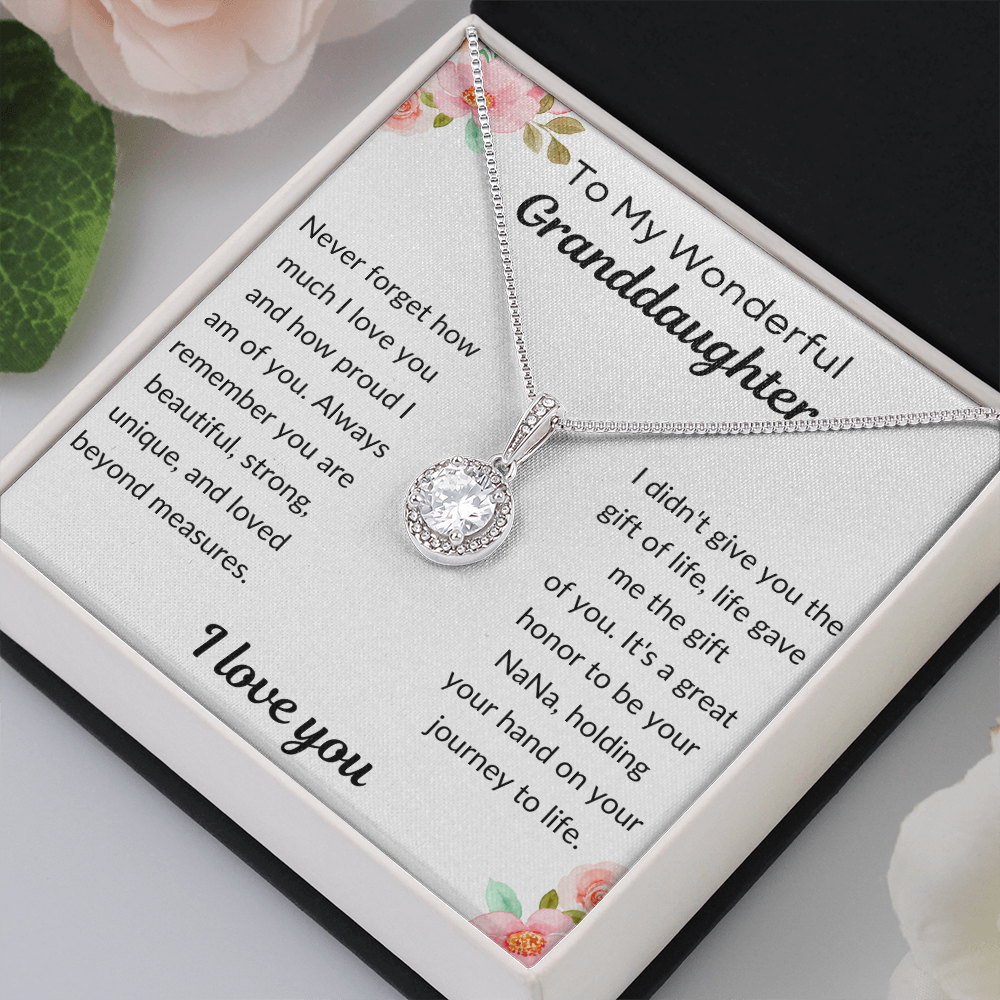 Wonderful Granddaughter - Eternal Hope Necklace