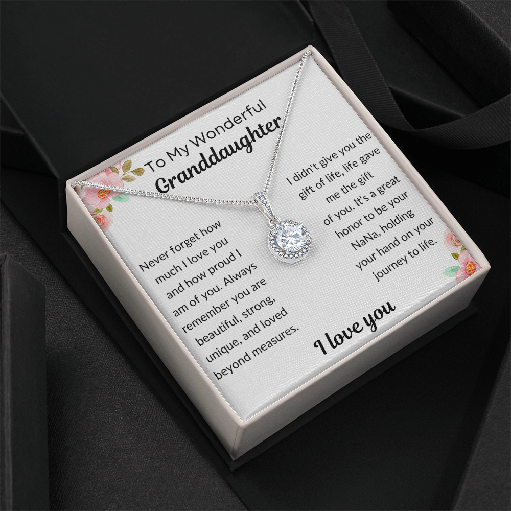Wonderful Granddaughter - Eternal Hope Necklace