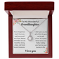 Wonderful Granddaughter - Eternal Hope Necklace