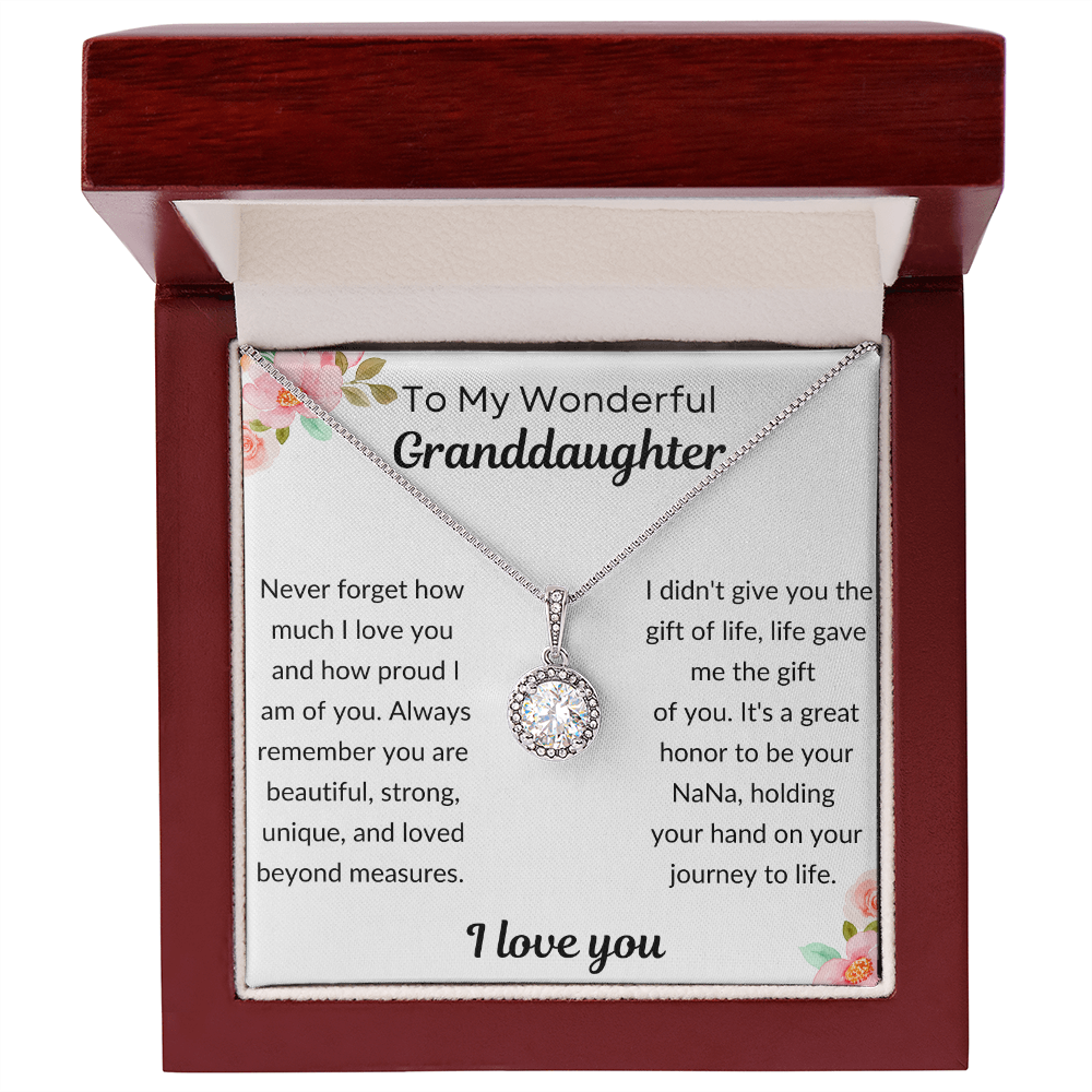 Wonderful Granddaughter - Eternal Hope Necklace