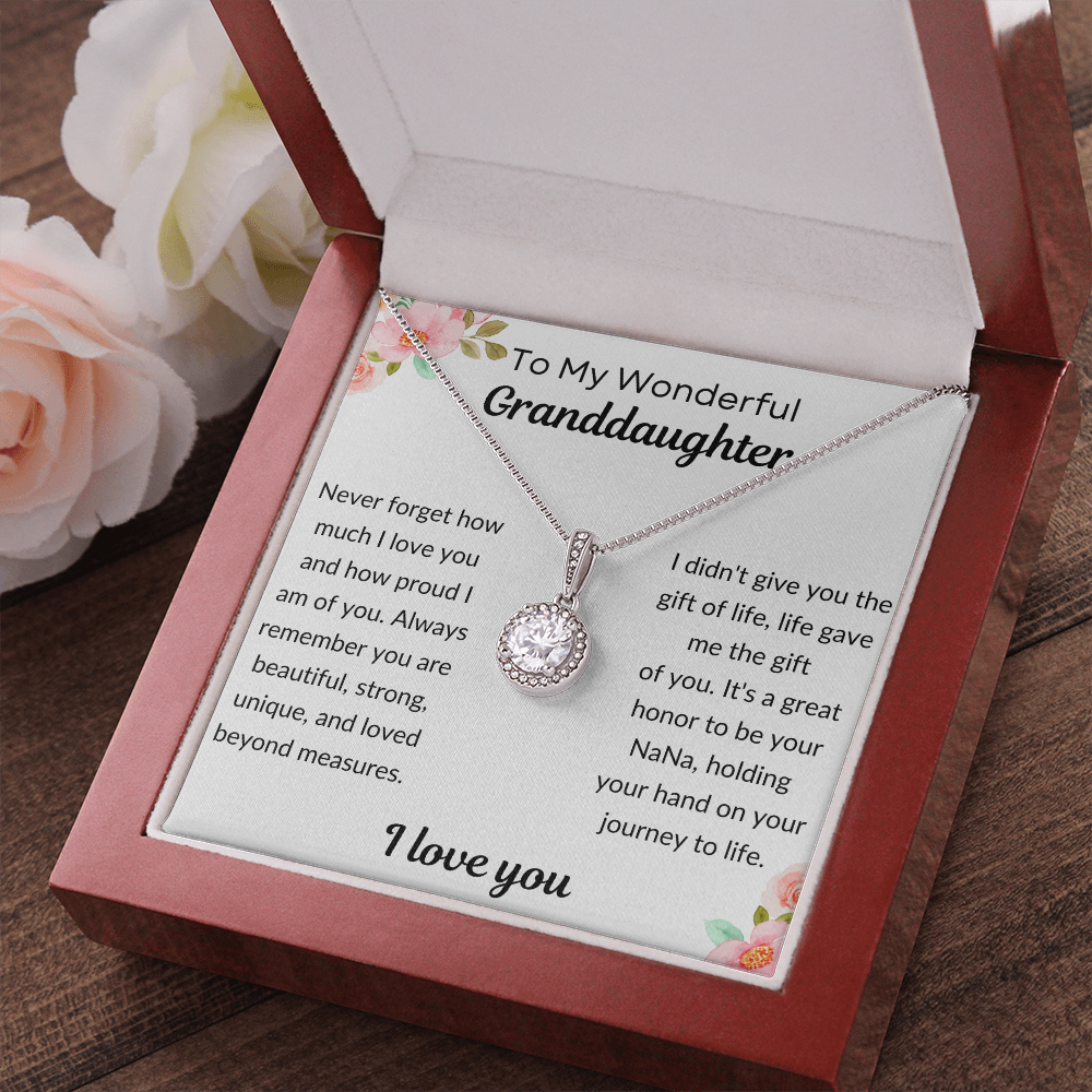 Wonderful Granddaughter - Eternal Hope Necklace