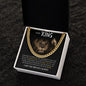 To My King  - Cuban Link Chain