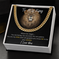 To My King - Cuban Chain