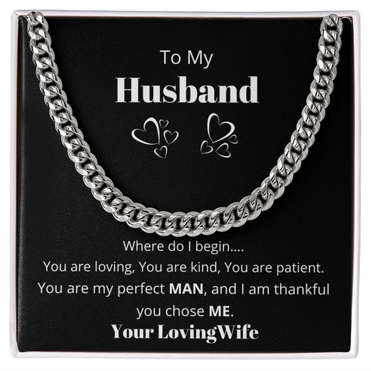 Husband - Cuban Chain