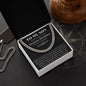 Son Promise Necklace - Cuban Link Chain