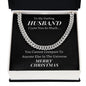 Darling Husband I Love You So Much - Christmas Cuban Chain😘