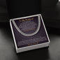 Husband Love You With All My Heart - Cuban Link Chain