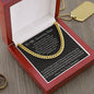Amazing Dad Thank You - Cuban Link Chain