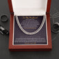 Husband Love You With All My Heart - Cuban Link Chain