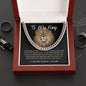 To My King - Cuban Link Chain