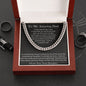 Amazing Dad Thank You - Cuban Link Chain