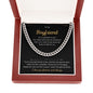 Boyfriend I'm So Grateful To You - Cuban Link Chain