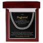 Boyfriend I'm So Grateful To You - Cuban Link Chain