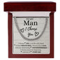 My Man I Choose You - Cuban Link Chain