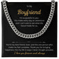 Boyfriend I'm So Grateful To You - Cuban Link Chain