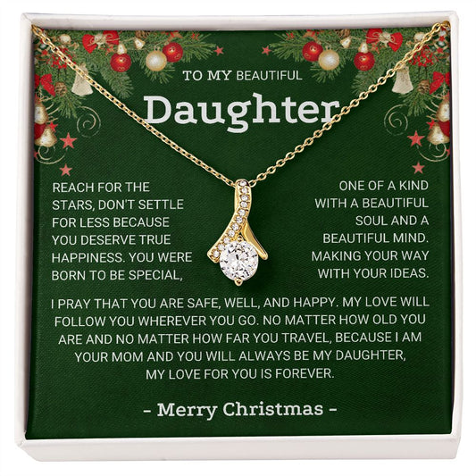 Beautiful Daughter Christmas - Alluring Beauty  Necklace 🌲