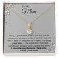A Truly Great Mom - Alluring Beauty Necklace