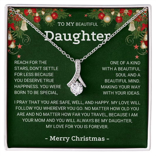 Beautiful Daughter Christmas - Alluring Beauty  Necklace 🌲