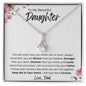 To My Beautiful Gem - Alluring Beauty Necklace