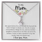My Mom Our Connection Can Never Be Broken - Alluring Beauty Necklace 💞