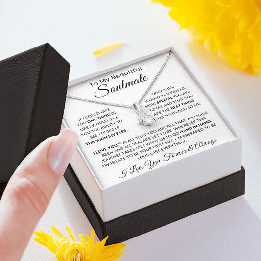 Beautiful Soulmate Your Last Everything - Forever Love Necklace💕