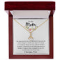My Mom Our Connection Can Never Be Broken - Alluring Beauty Necklace 💞