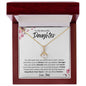To My Beautiful Gem - Alluring Beauty Necklace