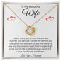 Love Knot Necklace - Beautiful Wife