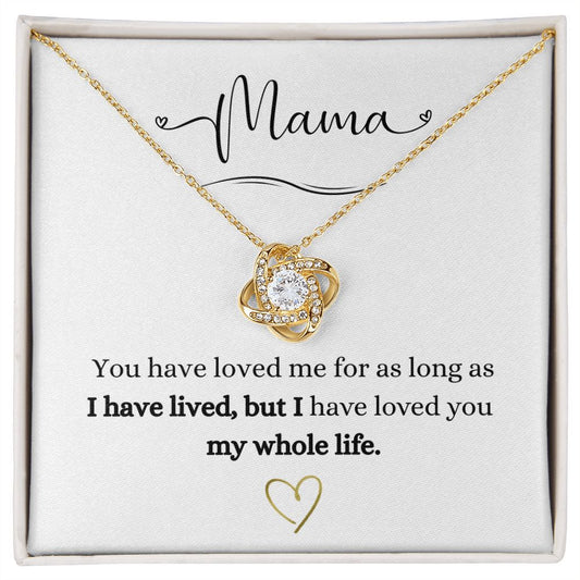 Mama Love - Love Knot Necklace ❤