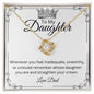 Daughter's Crown - Love Knot Necklace