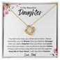 To My Beautiful Gem - Love Knot Necklace