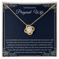Beautiful Pregnant Wife - Love Knot Necklace
