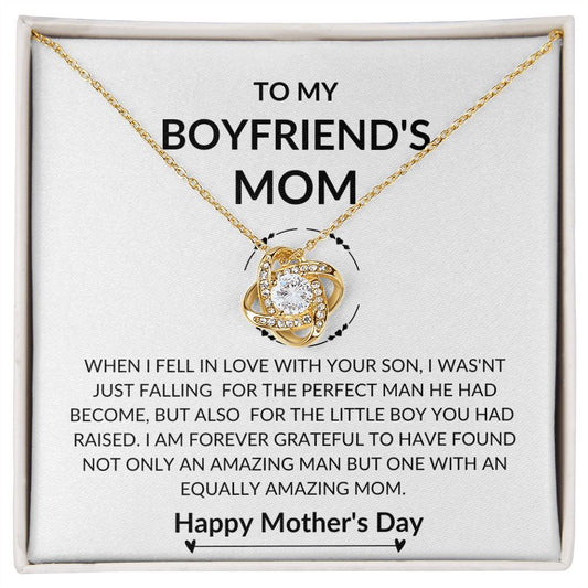 My Boyfriend's Mom Is Equally Amazing - Love Knot Necklace🌹