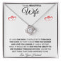 Beautiful Wife - Love Knot Necklace