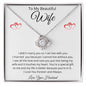 Love Knot Necklace - Beautiful Wife