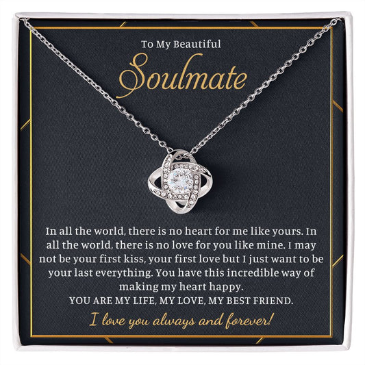 Beautiful Soulmate - Love Knot Necklace