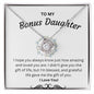 Bonus Daughter - Collar Love Knot