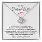 Future Wife Never Forget That I Love You - Love Knot Necklace💞