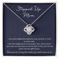 Stepped Up Mom - Love Knot Necklace