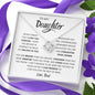 Daughter Believe In Yourself - Love Knot Necklace😍