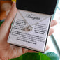 My Daughter I Love You Forever -:Love Knot Necklace🥰