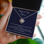 Stepped Up Mom - Love Knot Necklace