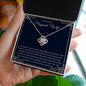 Beautiful Pregnant Wife - Love Knot Necklace