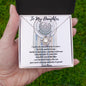 Daughter Dream Catcher - Love Knot Necklace
