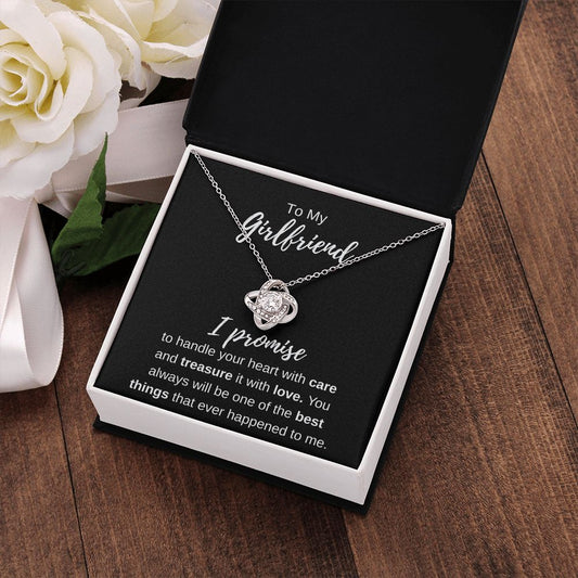 My Girlfriend I Promise - Love Knot Necklace 💞