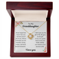 I Love You Granddaughter - Love Knot Necklace