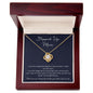 Stepped Up Mom - Love Knot Necklace