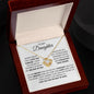 My Daughter I Love You Forever -:Love Knot Necklace🥰