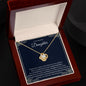 An Amazing Daughter - Love Knot Necklace