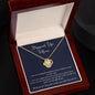 Stepped Up Mom - Love Knot Necklace